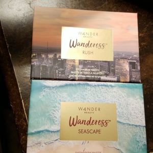 Wander eyeshadow palettes and brow liner set